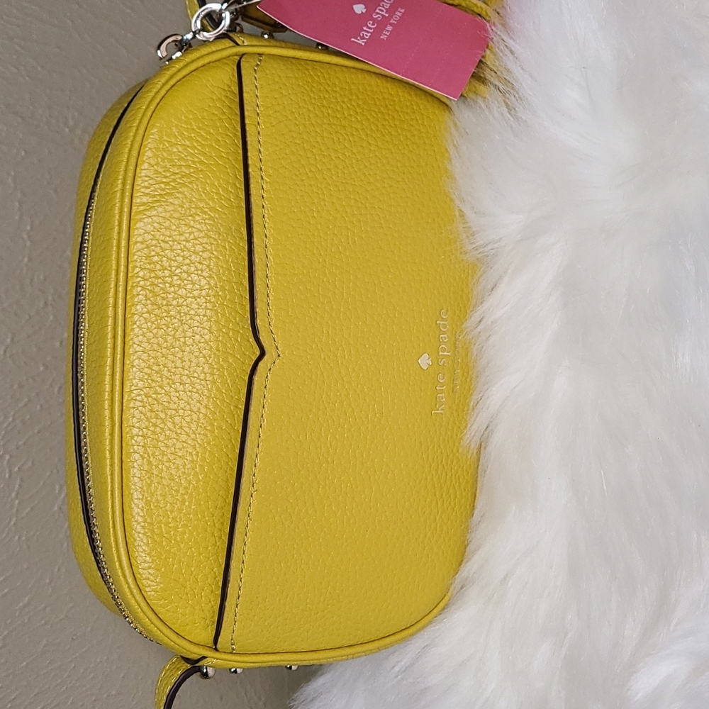 Kate Spade Kortney Chartreuse Crossbody - Picture 2 of 9